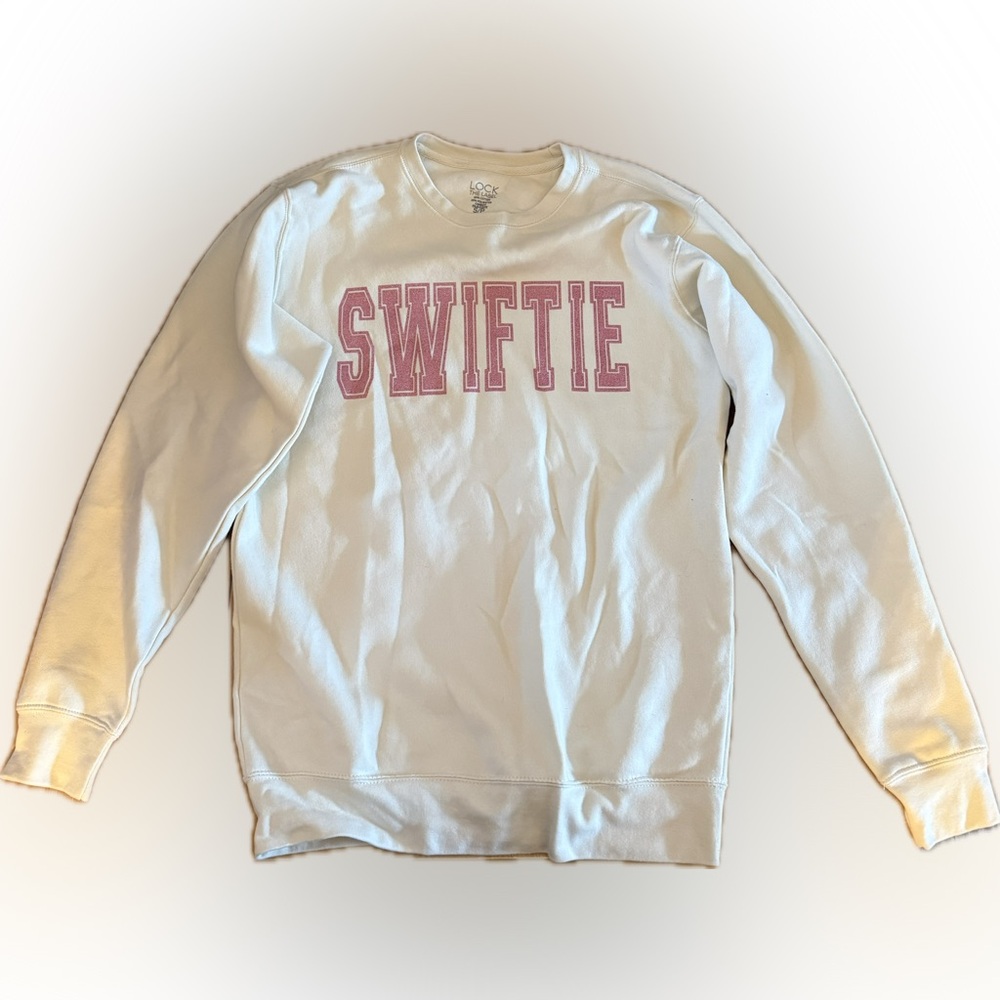 Lock the Label Sweatshirt with Pink 'SWIFTIE' Print